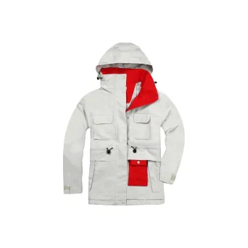 Columbia City Outdoor Collection Waterproof And Breathable Wear Resistant Windbreaker Jacket Women's Red White