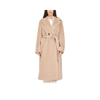 MaxMara Studio Coats Women's Beige