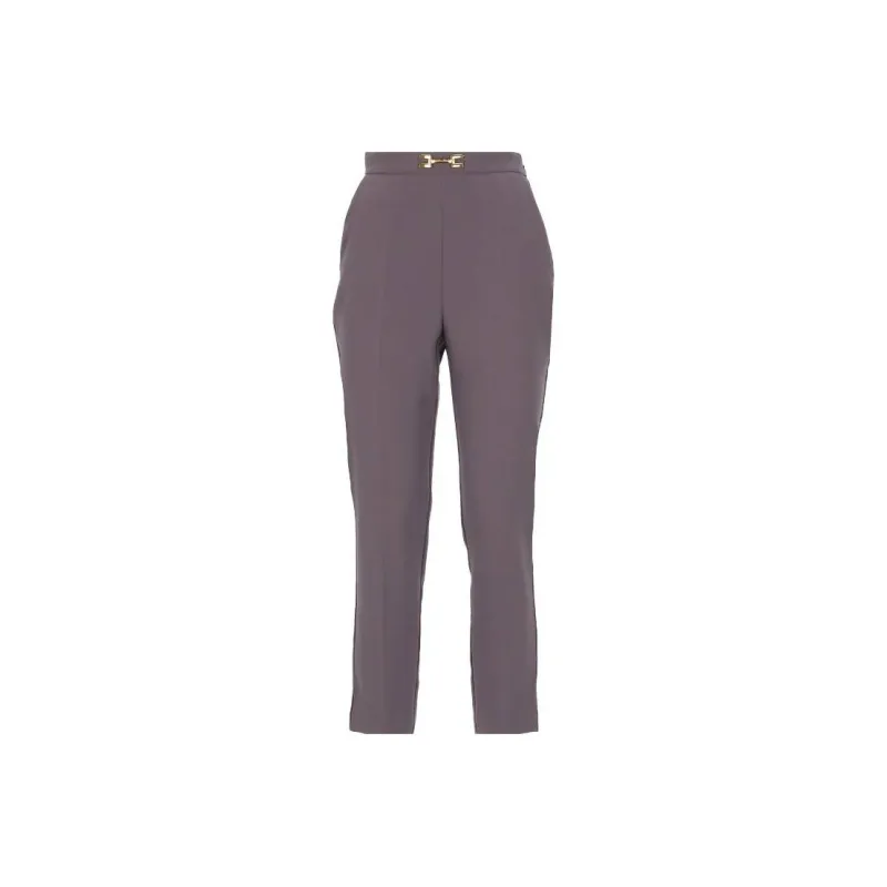Elisabetta Franchi Casual Pants Women's Purple-0