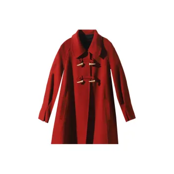 E.BECKY Coats Women's Red