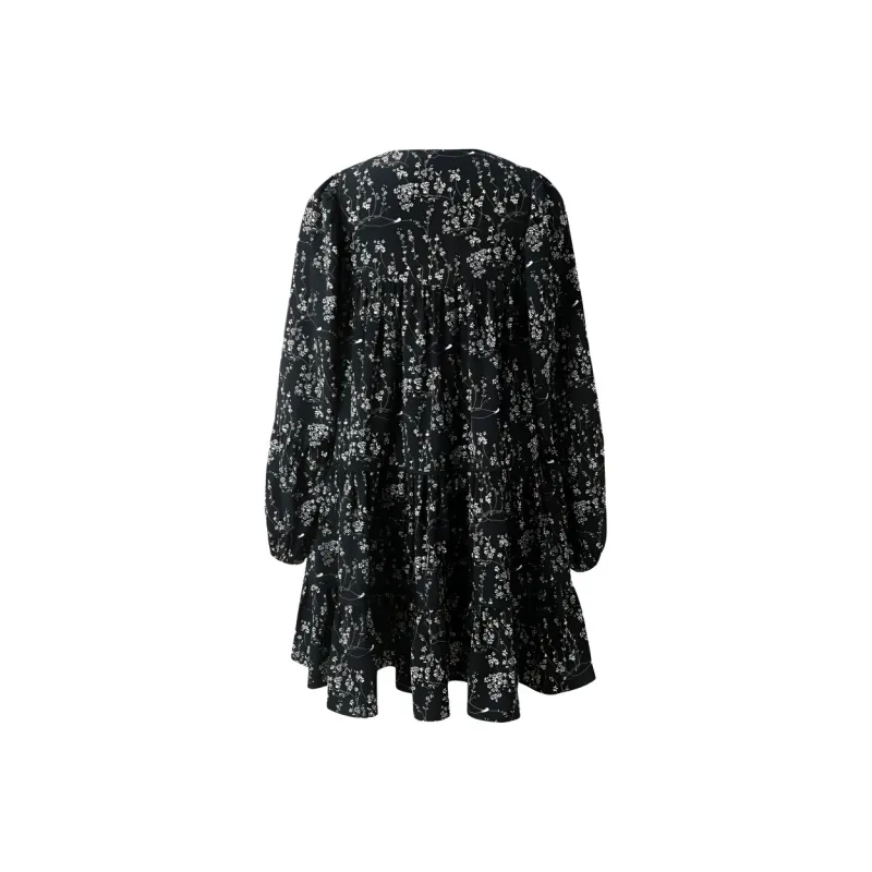 DOKZB Long Sleeved Dress Women's-1