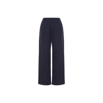 Ines De La Fressange X UNIQLO X Ines De La Fressange Casual Pants Women's Navy Blue
