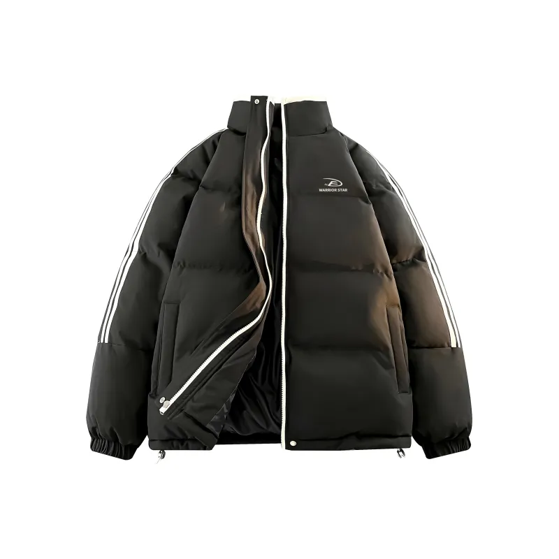 WARRIOR Ride The Wind And Waves Series Puffer Jackets Unisex-6