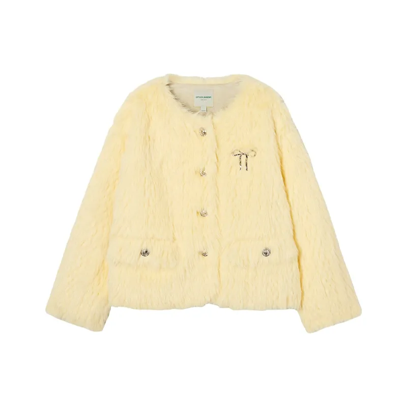 EPTISON WOMAN Velvet feel Coat Women's-0