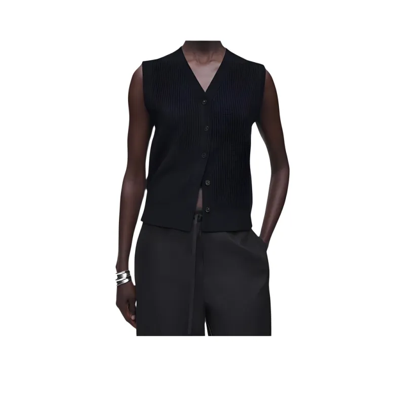 COS Vests Women's Dark Blue-0