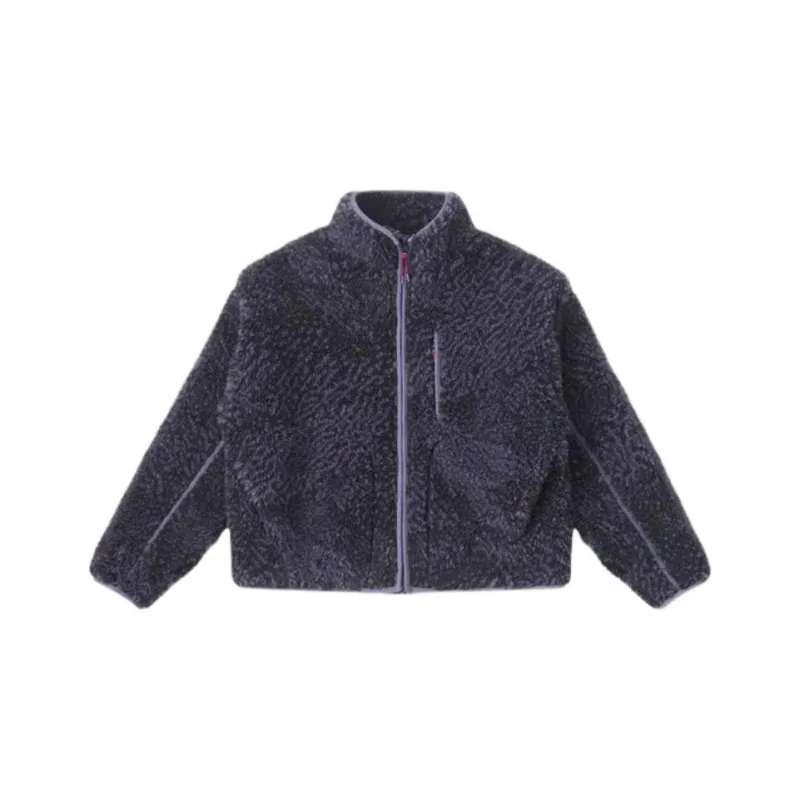 Converse Printed Sherpa Full Zip Jacket-0