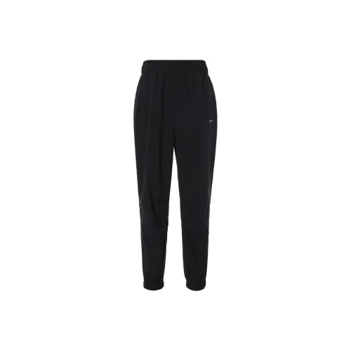 Nike Dry Fit Fast Women's Mid Rise 7/8 Warm Up Running Pants Black