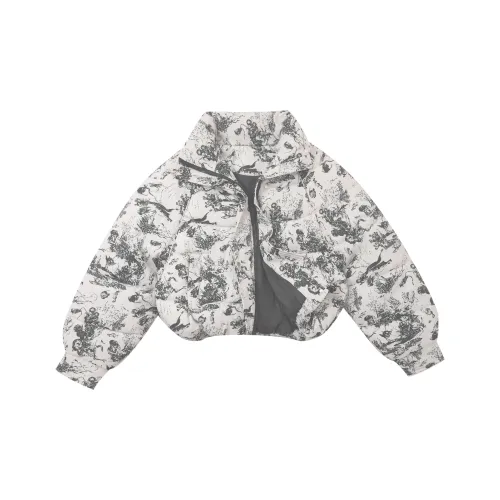 LSVE Puffer Jacket Women's Silver Apricot