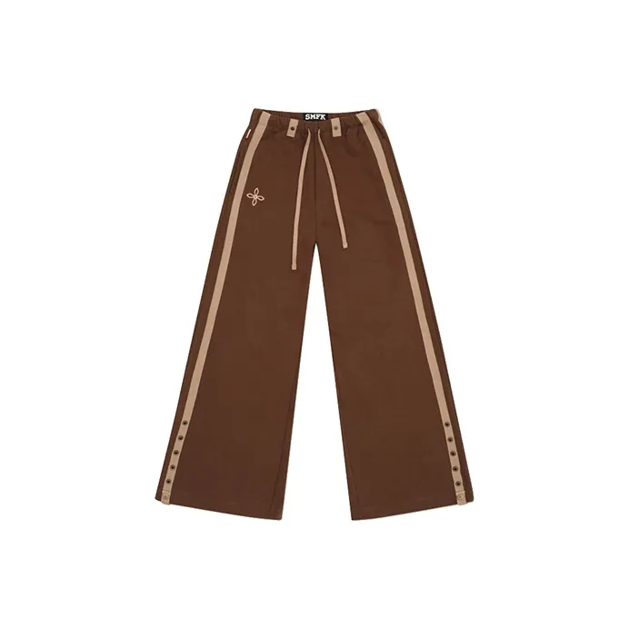 SMFK Casual Pants Unisex Forest Brown-0
