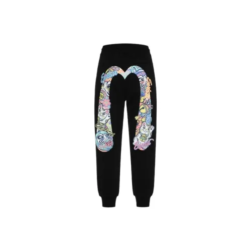 EVISU Casual Pants Women's Black
