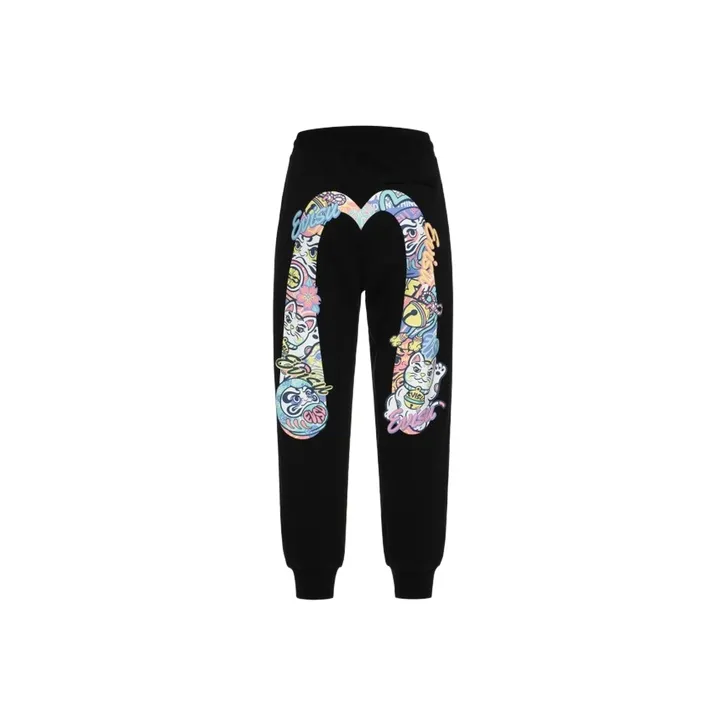 EVISU Casual Pants Women's Black-0