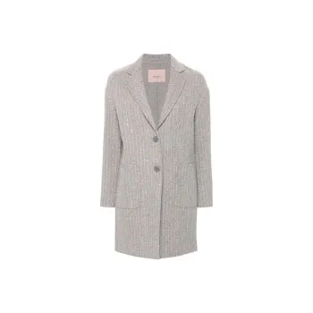 TWINSET MILANO Coats Coat Women's Gray
