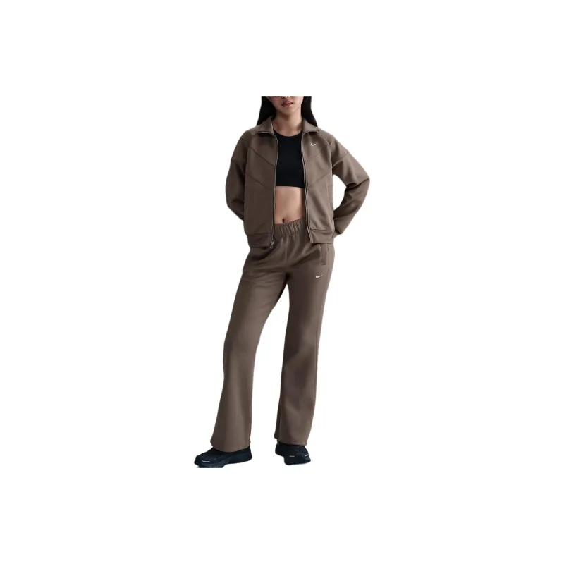 Nike Sportswear Casual Pants Women's Mink Brown/White-0