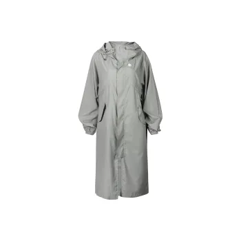 GUUKA TECH Trench Coat Unisex Gray
