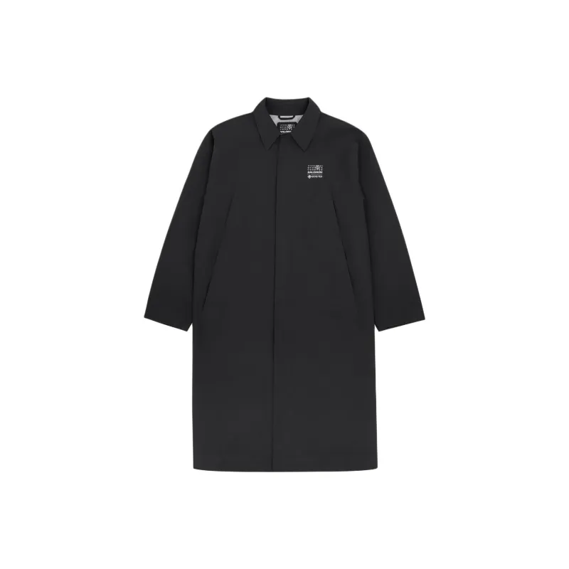 MM6 Maison Margiela X Salomon Logo Printed Trench Coat-0