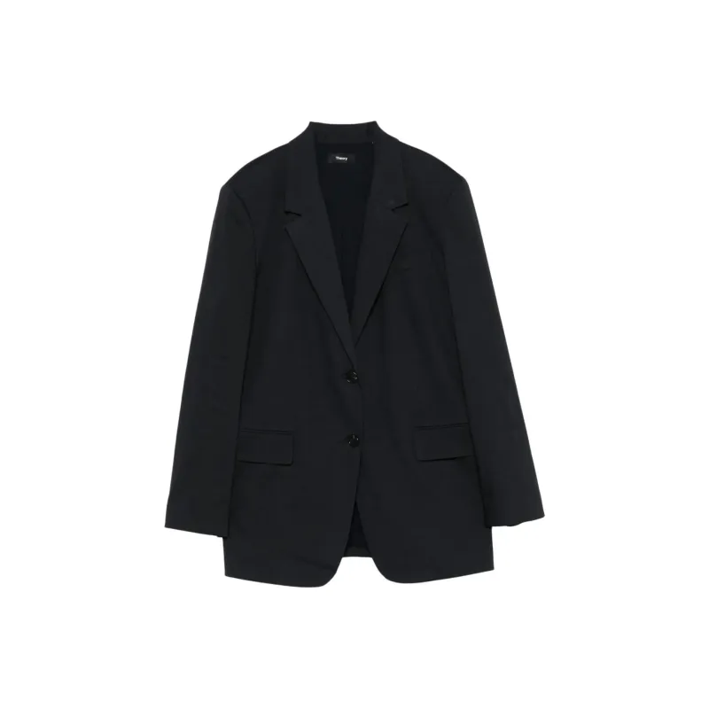 THEORY Single breasted Blazer-0