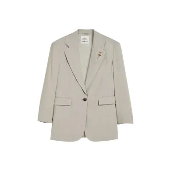 Marella X Emily Ratajkowski Single breasted Blazer