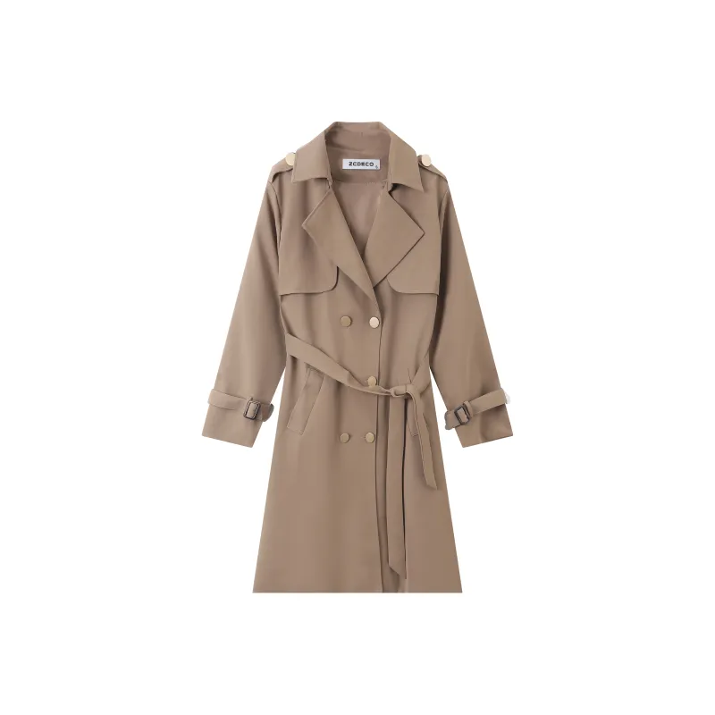 ZCDECO Trench Coats Women's-3