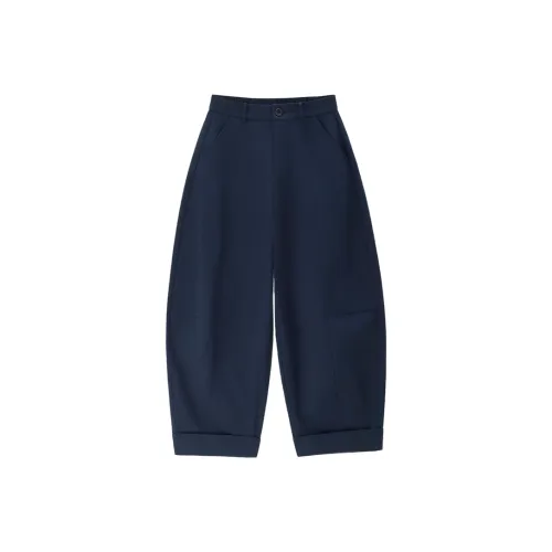 UNIQLO Casual Pants Women's Midnight Blue Black