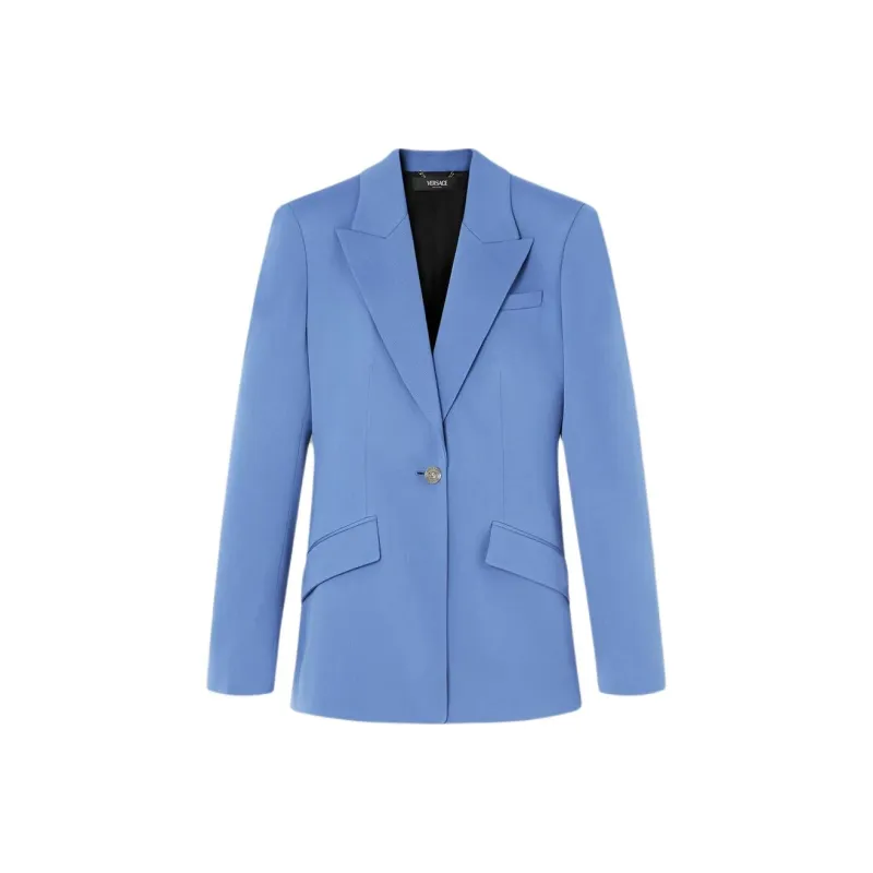 VERSACE Dv Single breasted Blazer-0