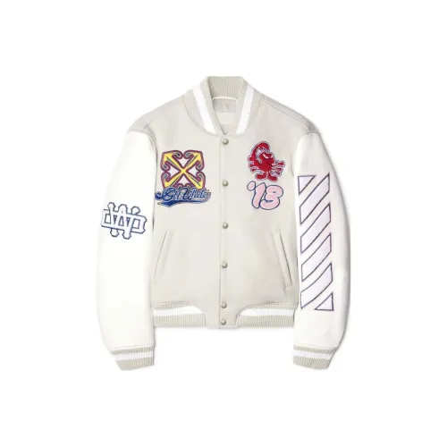 OFF WHITE Buttoned Long Sleeved Jacket