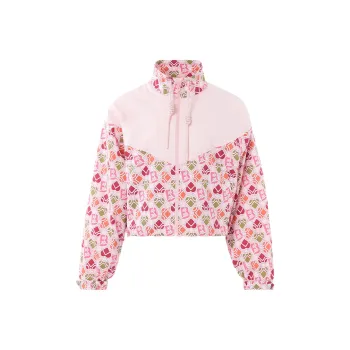 BESIONIA SS25 Cropped Coats Women's Pink
