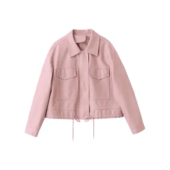 Yi Mengyuan Leather Jacket Women's