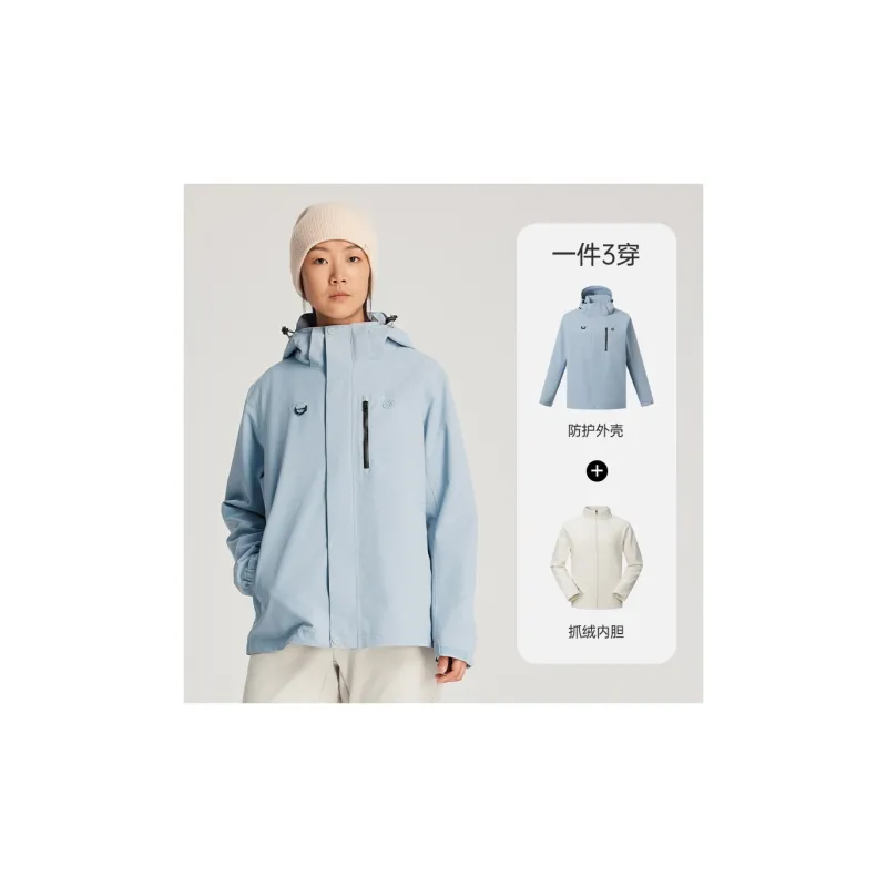 Tectop Water Resistant Windproof Breathable Wear Resistant Warm Windbreaker Jacket Women's-2