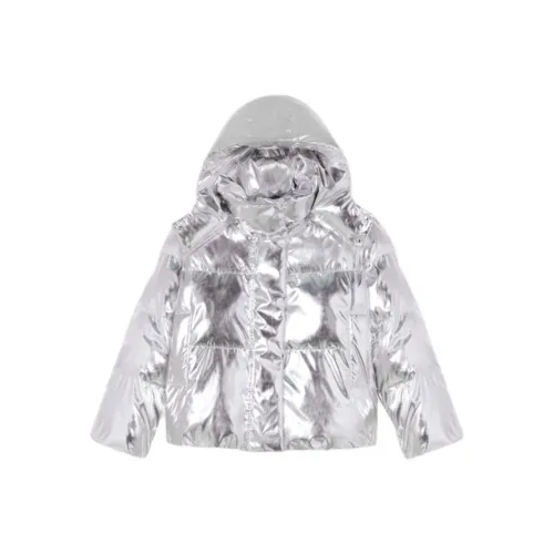 Maje Metallic Puffer Jacket