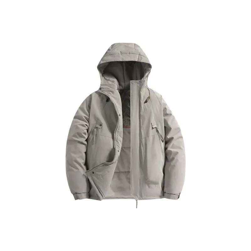 KRISTALIA Puffer Jacket Unisex Black-2