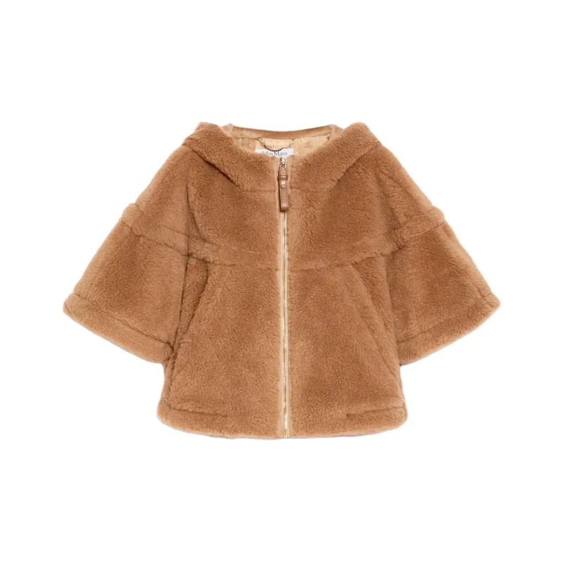 MaxMara Petalo Collection Cloak Women's Camel-0