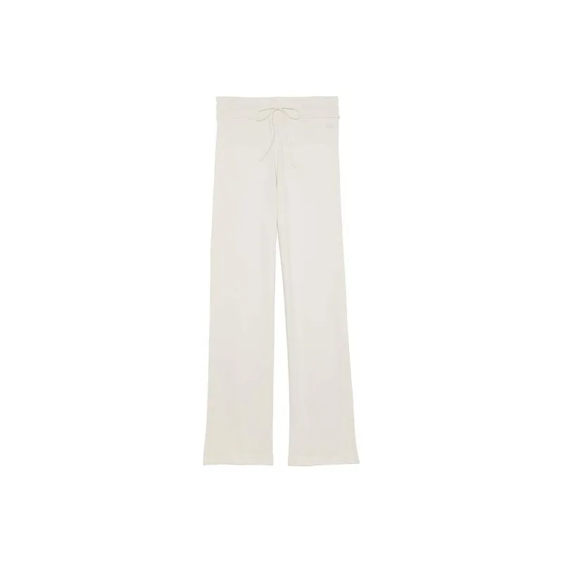 Victoria's Secret Casual Pants Women's Ivory White-0