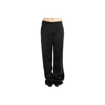 DRIES VAN NOTEN Pleated Pants Black