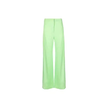 Karl Lagerfeld Monogram jacquard Wide leg Trousers