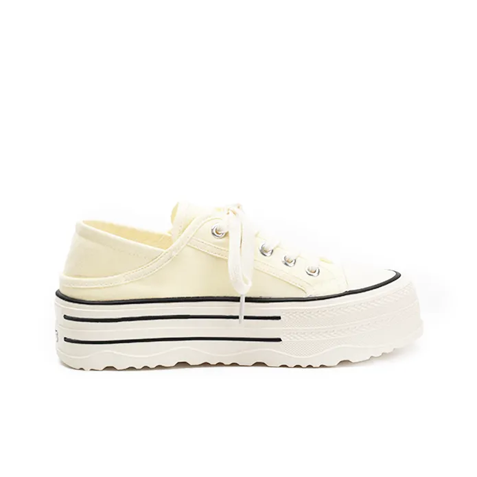 Zun'er Height Increasing Quick Dry Low Top Canvas Shoes Women's-6