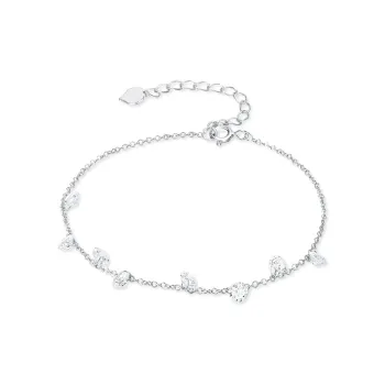 JUICY GRAPE S925 Silver Anklets Women's