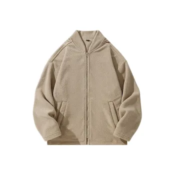 YINLEI Velvet feel Coat Women's Khaki
