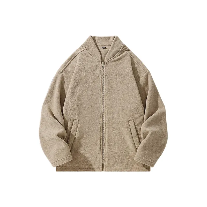 YINLEI Velvet feel Coat Women's Khaki-0