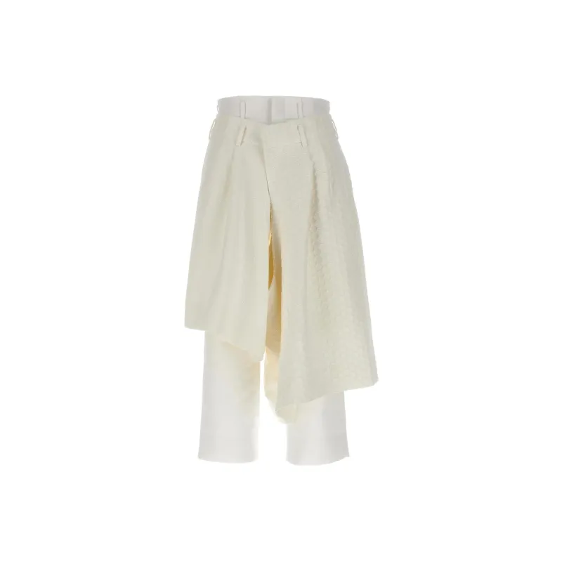 CDG Casual Pants Women's White-0