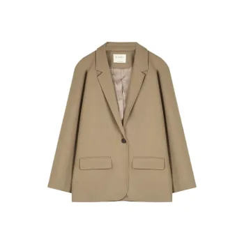 SOLIGHTER Business Suit Women's Gray Khaki
