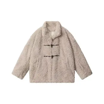 ECNR Velvet feel Coat Women's Gray