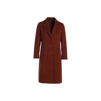 QIAOWANNI Coats Women's Rusty Orange