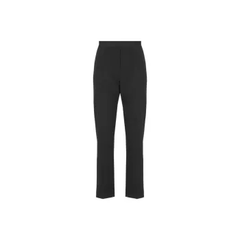 MSGM Elasticated Waistband Straight Leg Trousers