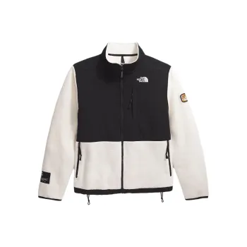 THE NORTH FACE DENALI FW24 Plus Retro Denali Jackets Coats Women's White Sand Dune/Black