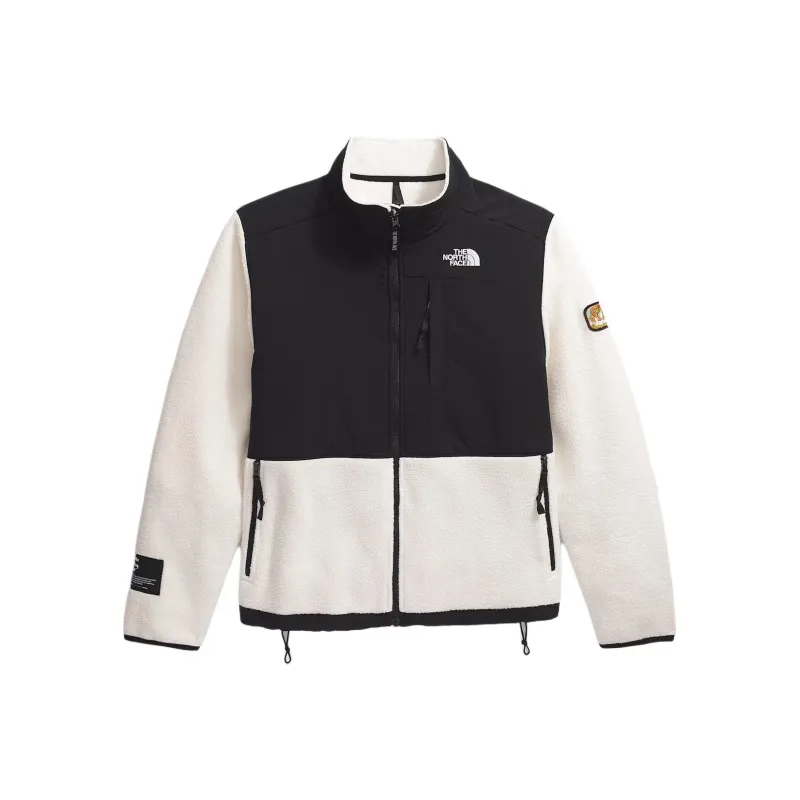 THE NORTH FACE DENALI FW24 Plus Retro Denali Jackets Coats Women's White Sand Dune/Black-0