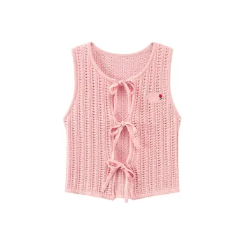 CHUU Vests Women's Light Pink