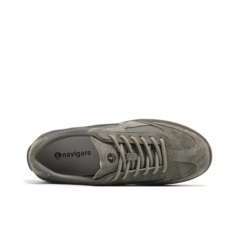 NAVIGARE Small Sailboat Coverage Low Top Casual Shoes Men's Dark Gray-3