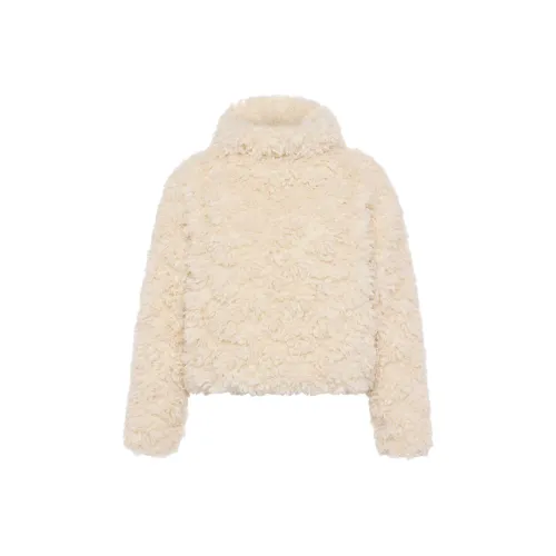 Entire Studios X Khy Velvet Jackets Women's Cream/Cream
