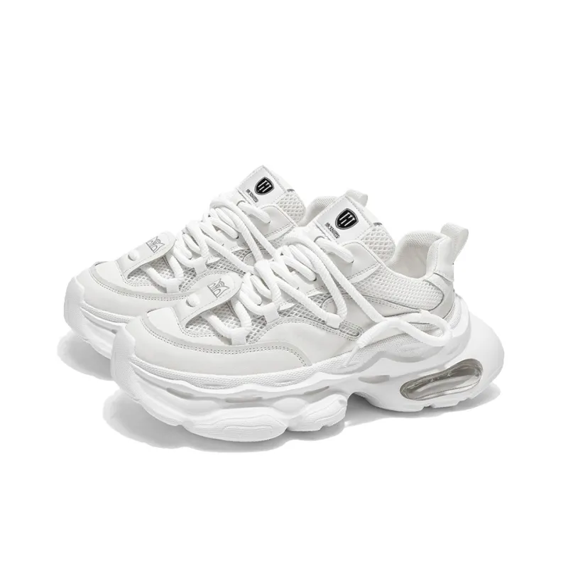 HACKBUTEER Low Top Chunky Sneakers Men's Box Included-10