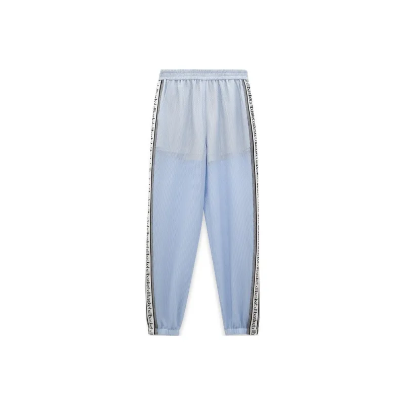 XII BASKET Casual Pants Women's Light Blue-0